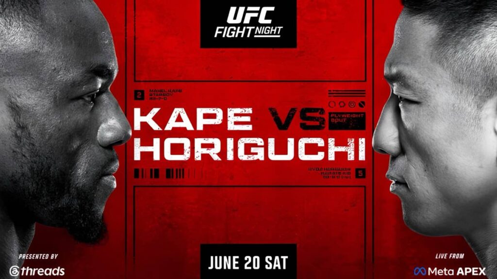 UFC Vegas 119: Kape vs. Horiguchi live results