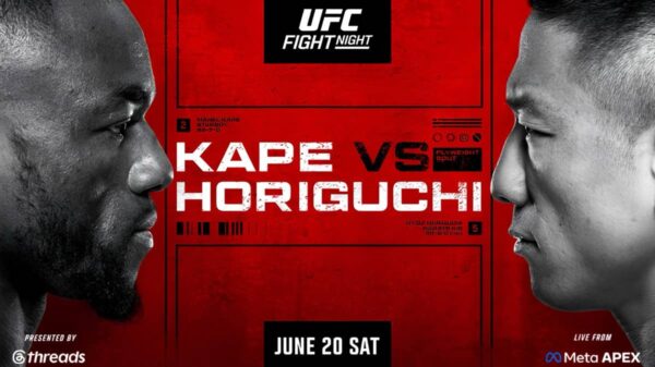 UFC Vegas 119: Kape vs. Horiguchi live results