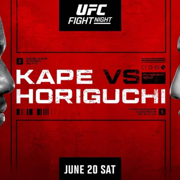 UFC Vegas 119: Kape vs. Horiguchi live results