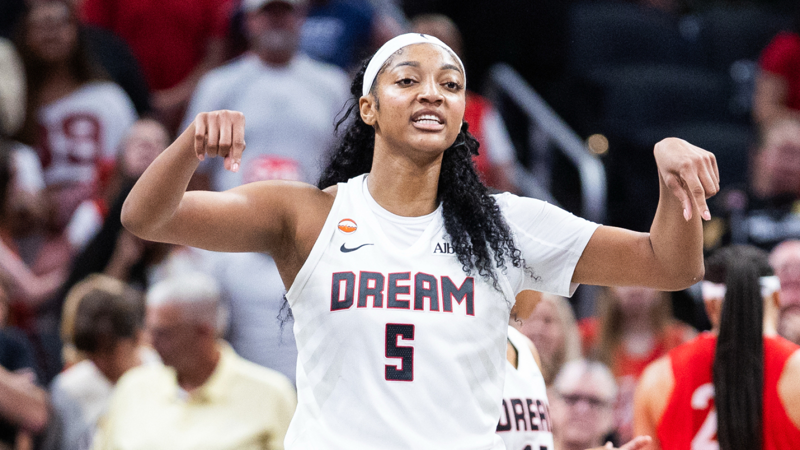 Angel Reese, Dream make history in blowout win over Caitlin Clark, Fever