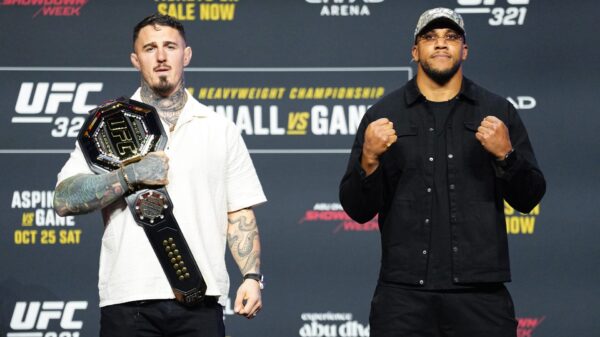 Tom Aspinall seemingly hints at Ciryl Gane rematch date when confirming UFC talks