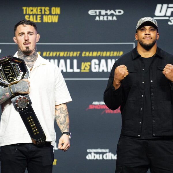 Tom Aspinall seemingly hints at Ciryl Gane rematch date when confirming UFC talks