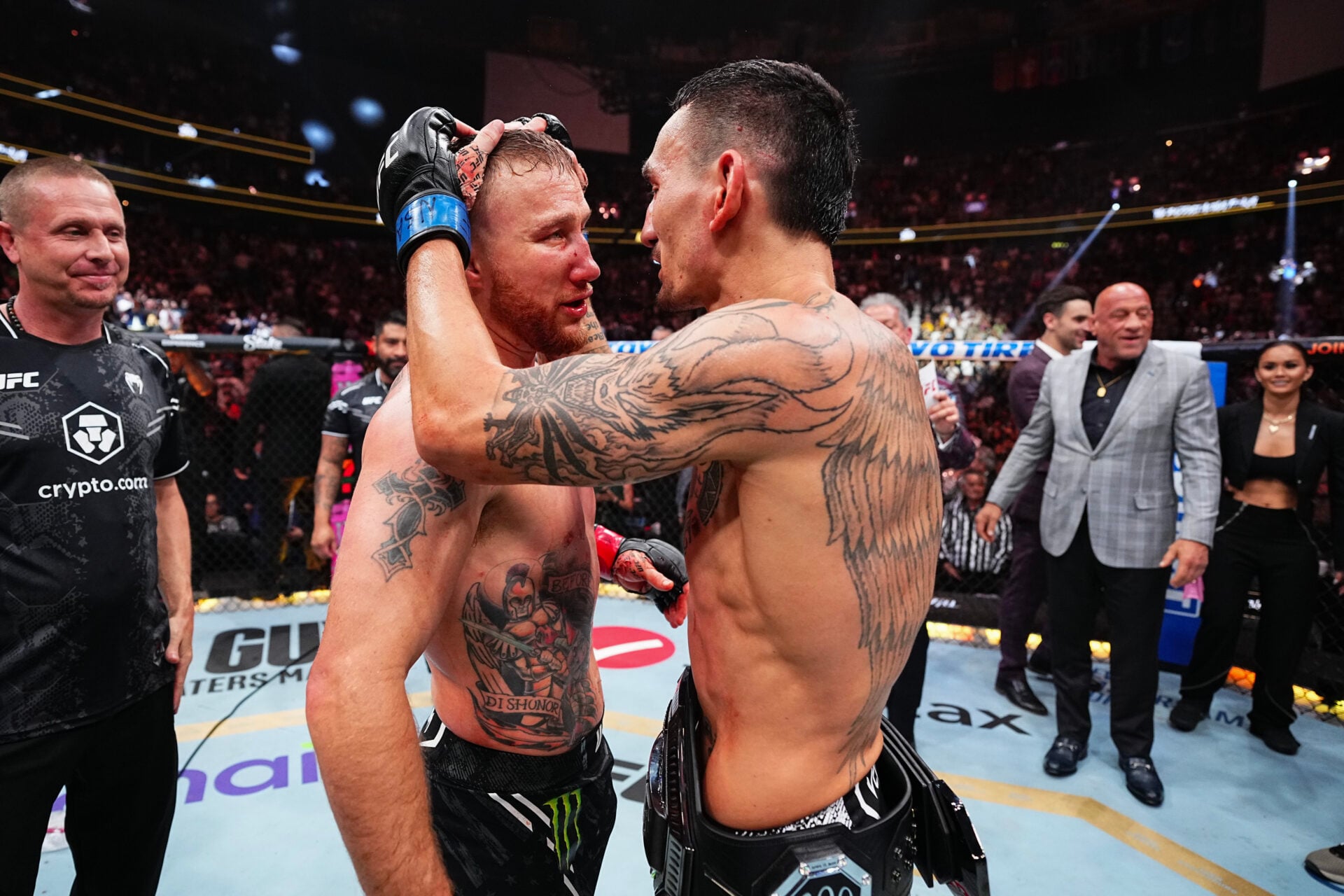 ‘I’d love to punch him in the face’… Justin Gaethje vows to attend Conor McGregor’s UFC 329 return