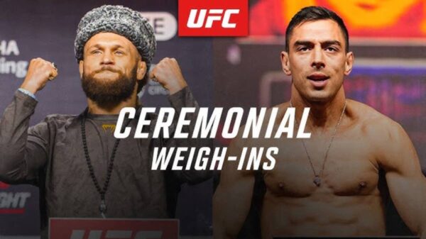 UFC Baku Ceremonial Weigh-In Video