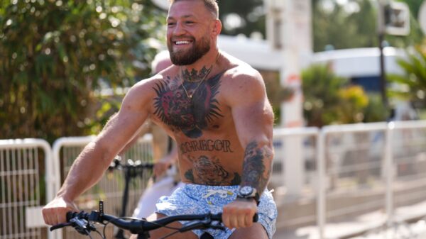 Conor McGregor debuts custom ‘money’ shorts ahead of UFC 329 comeback fight