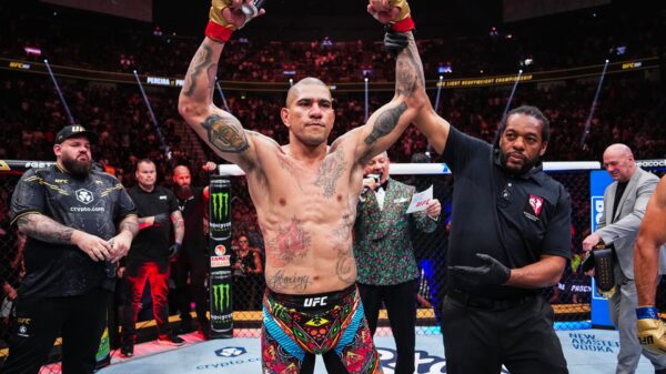 Alex Pereira continues his attack on referee Herb Dean with ‘coward’ jab after UFC Baku