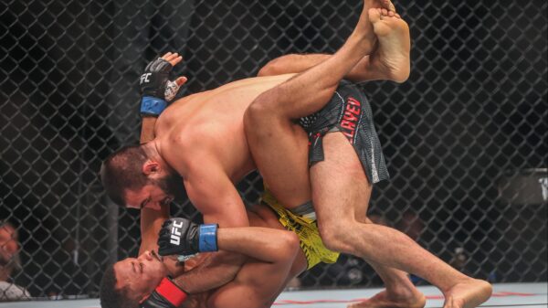 VIDEO | Tahir Abdullayev bit opponent en route to UFC Baku KO