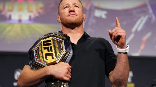 Justin Gaethje signs $3.6 million sponsorship deal says manager: ‘The White House effect is real’