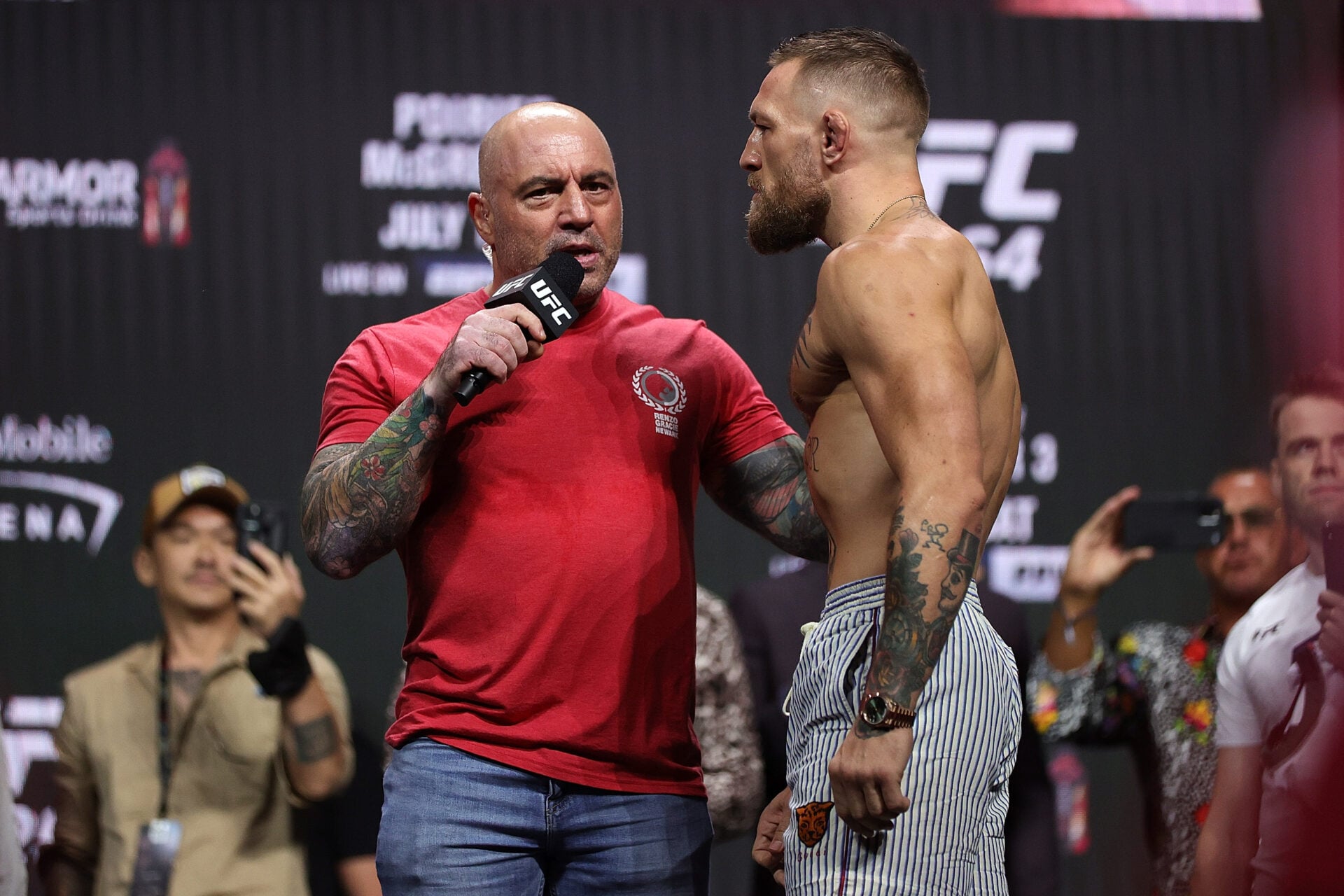 UFC 329 broadcast team confirmed as Joe Rogan returns to call Conor McGregor’s comeback