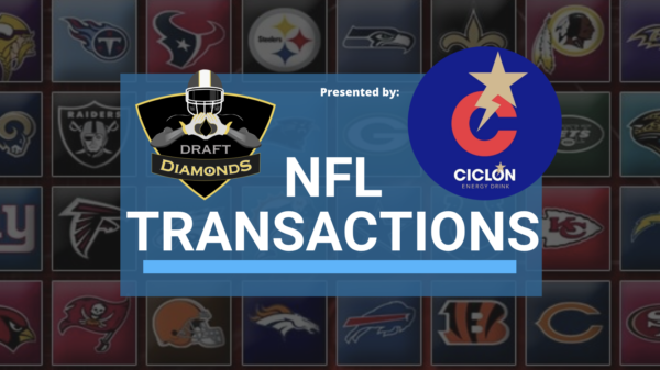 NFL Transactions for July 6th, 2026 | Presented by Ciclón Energy Drink