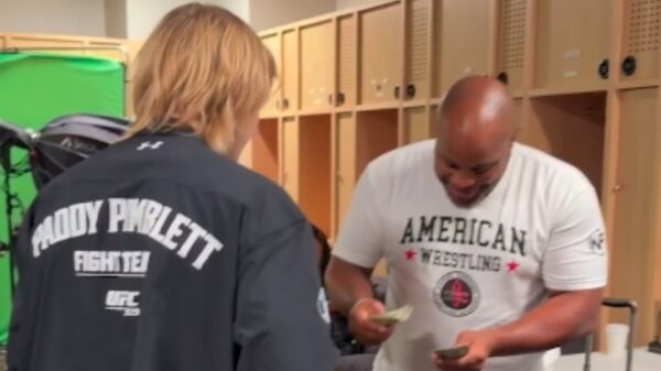 Paddy Pimblett took $1,000 from Daniel Cormier after winning pre-UFC 329 wager