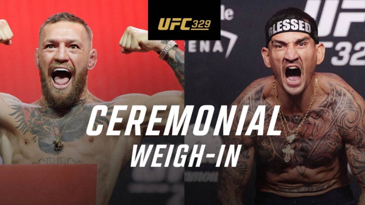 UFC 329 Ceremonial Weigh-In Video