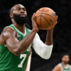 Jaylen Brown following trade to 76ers: ‘There’s no loyalty’ in NBA