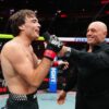 Joe Rogan told he ‘shouldn’t watch fighting’ by UFC 329 star he claims won via an early stoppage