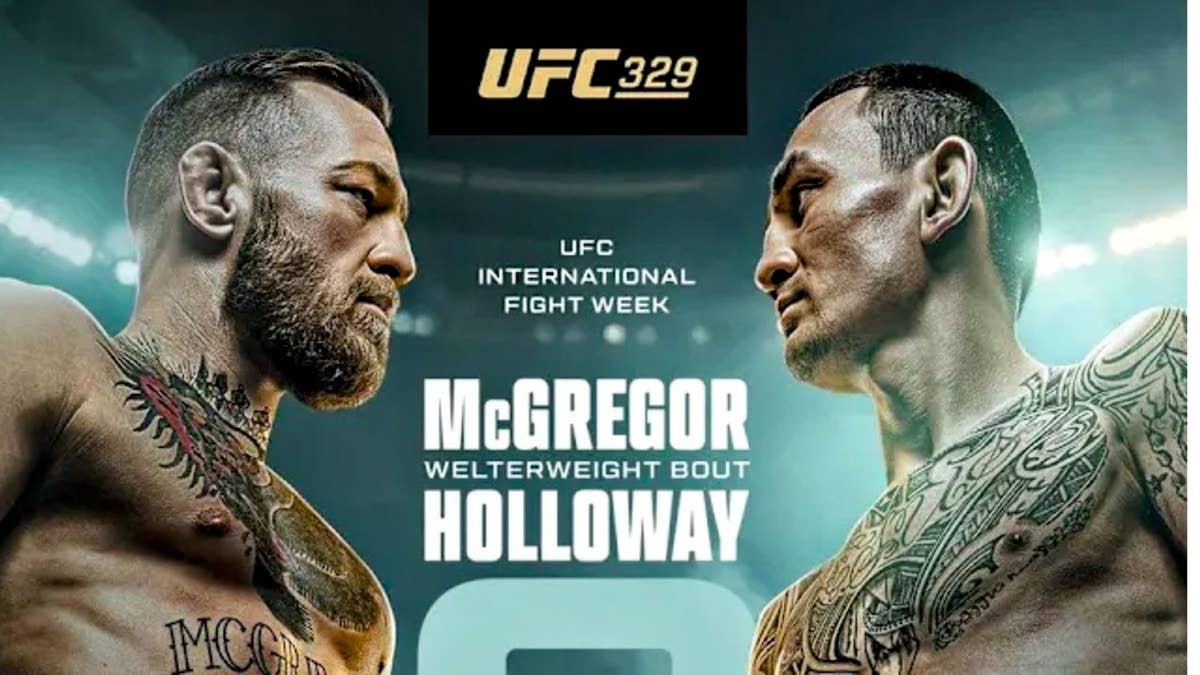 UFC 329: McGregor vs. Holloway 2 live results