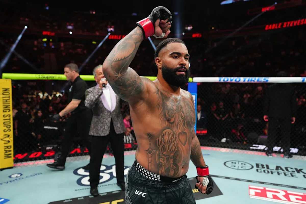 Gable Steveson reveals what he told Daniel Cormier after successful UFC 329 debut: “I’m a big DC fan”
