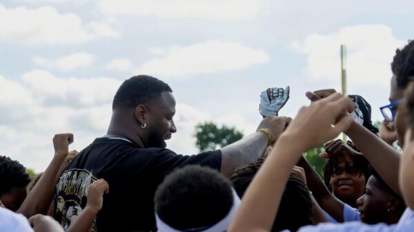 Saints DT Davon Godchaux hosts 10th annual youth football camp