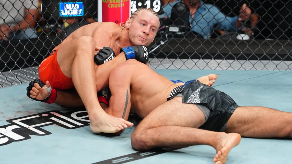 Paddy Pimblett names the submission he invented ‘on the fly’ at UFC 329