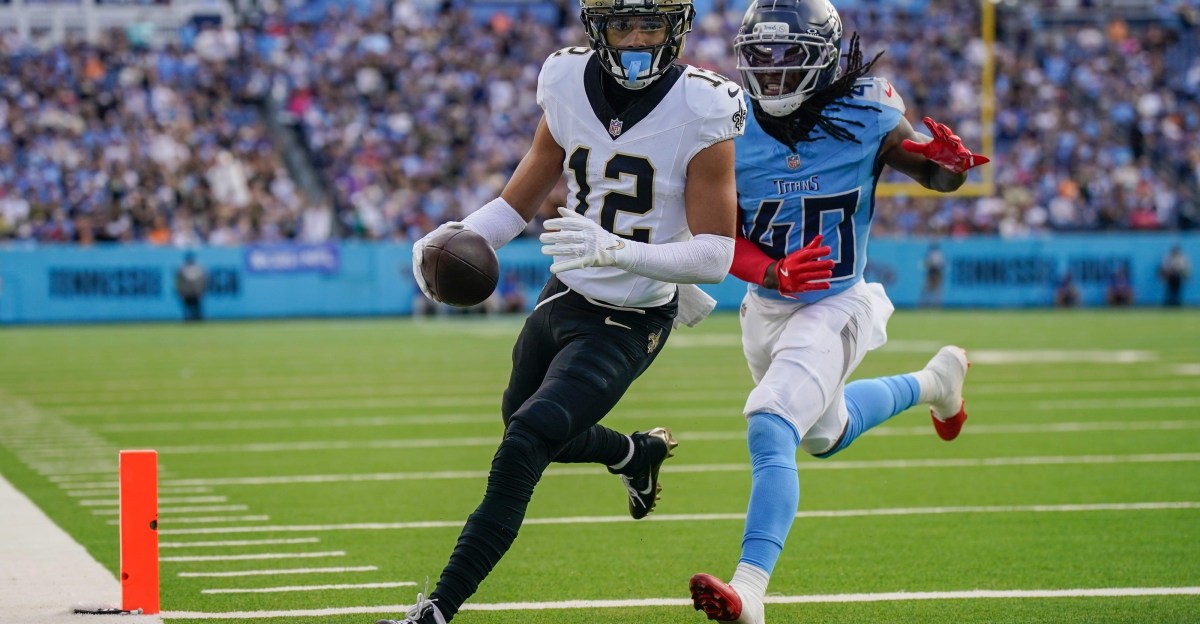 Saints WR Chris Olave ranked No. 64 on NFL’s Top 100 list