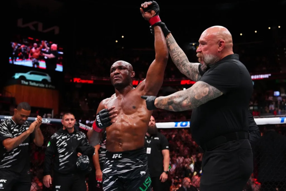 Kamaru Usman explains why he moved up to middleweight to fight Dricus Du Plessis at UFC Oklahoma City