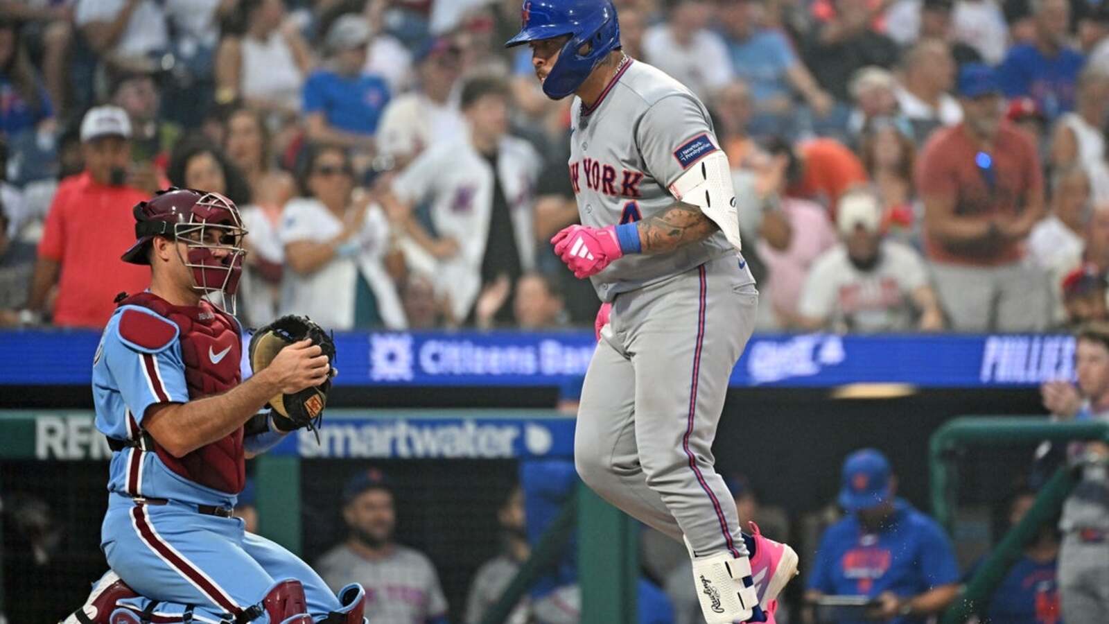 Mets’ battery combines to take down rival Phillies