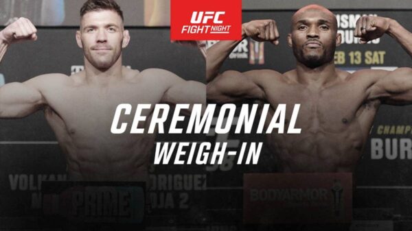 UFC Oklahoma City Ceremonial Weigh-In Video