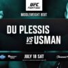 UFC Oklahoma City: Du Plessis vs. Usman live results