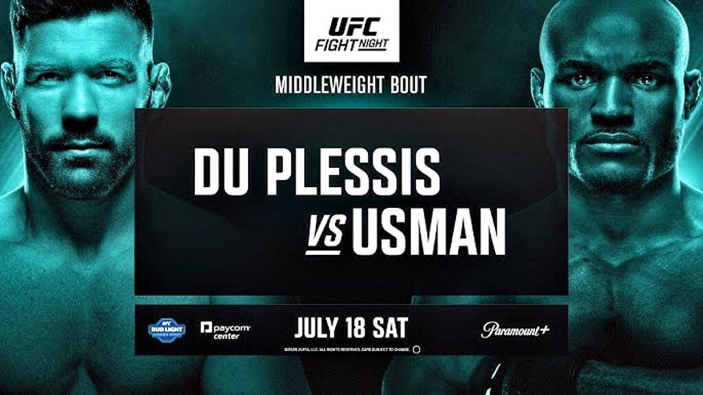 UFC Oklahoma City: Du Plessis vs. Usman live results