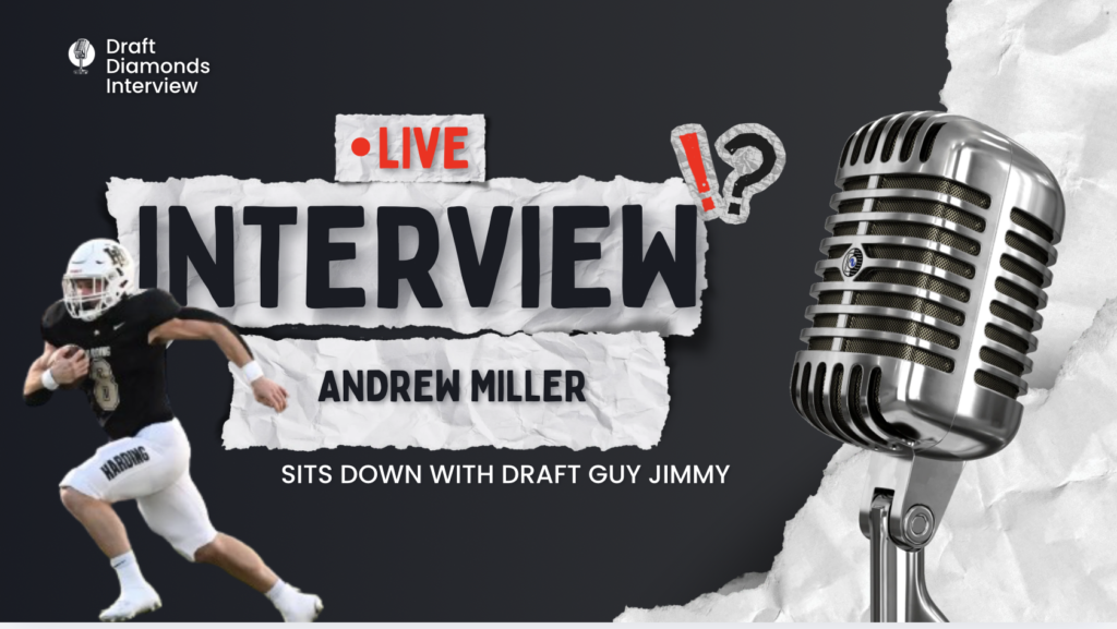 Andrew Miller, RB/FB, Harding | 2027 NFL Draft Prospect Zoom Interview