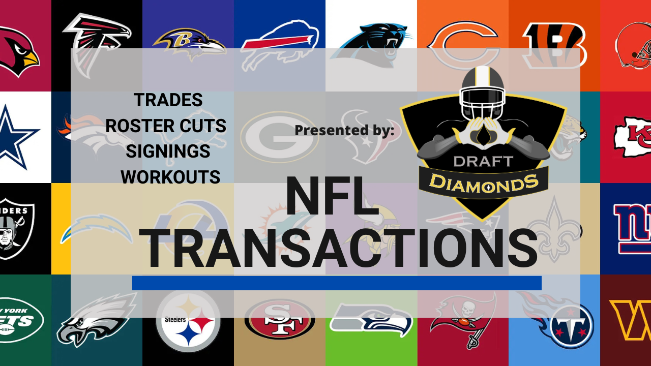 NFL Transactions for July 25th, 2026 | Rest in Peace Chuck Talbot