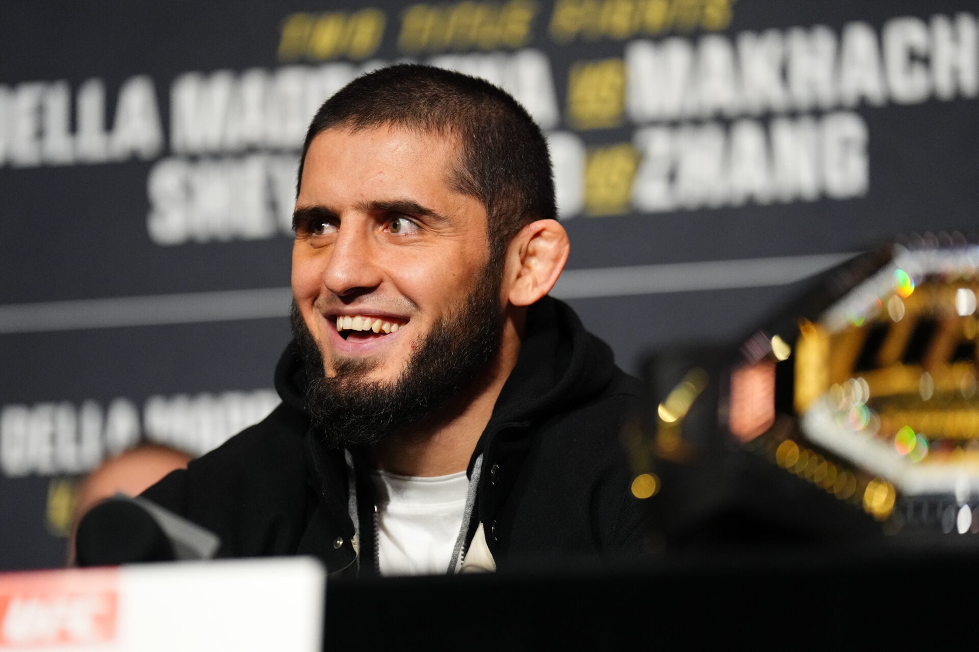 Islam Makhachev mocks Ian Machado Garry ahead of UFC 330: ‘I have to run a lot’