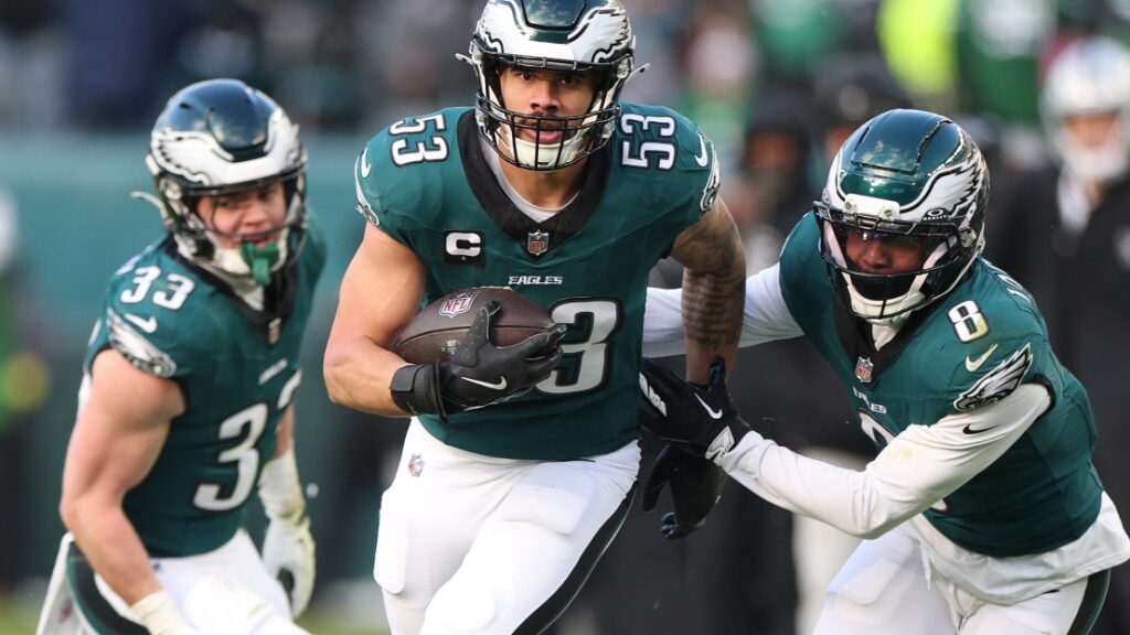 Zack Baun is the latest Eagle named to the NFL Top 100 list