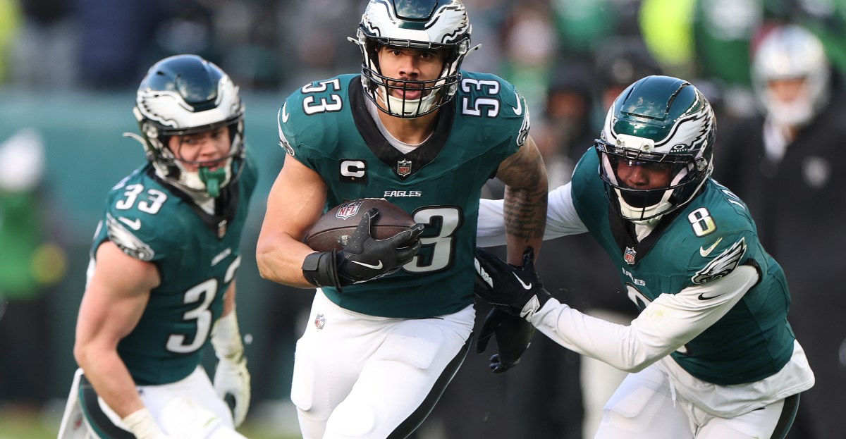 Zack Baun is the latest Eagle named to the NFL Top 100 list