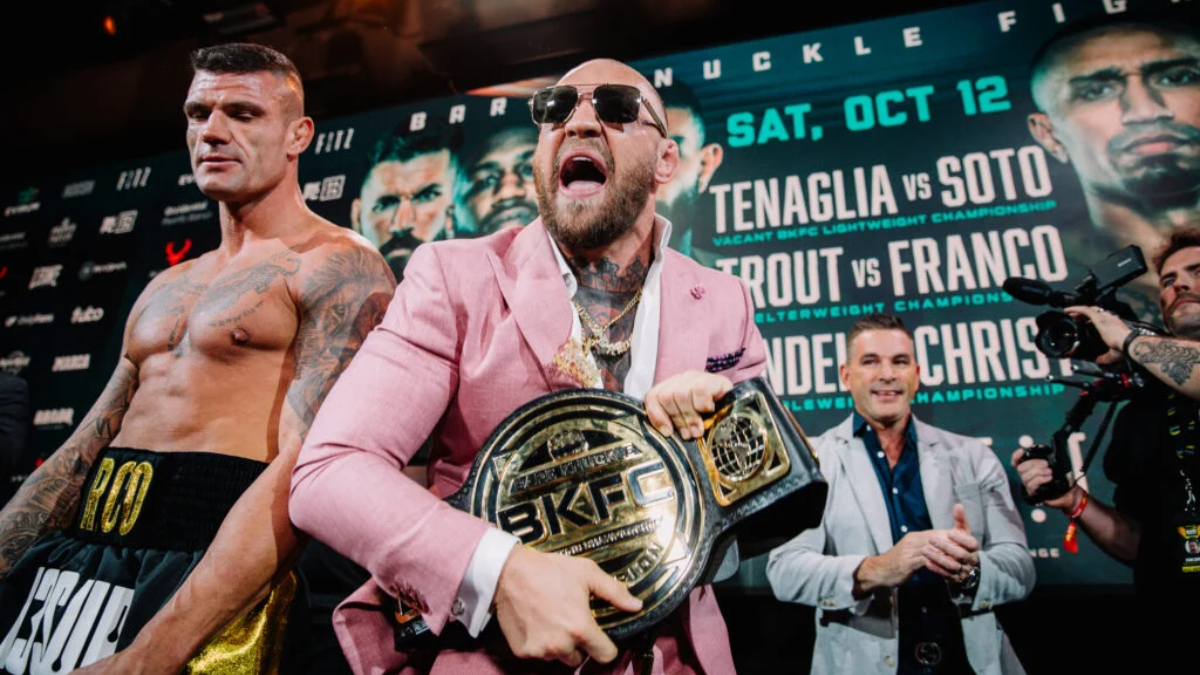 Conor McGregor will fight in BKFC when UFC contract ends, per BK Legend