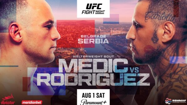 UFC Belgrade: ‘Medić vs. Rodriguez’ Live Results and Highlights