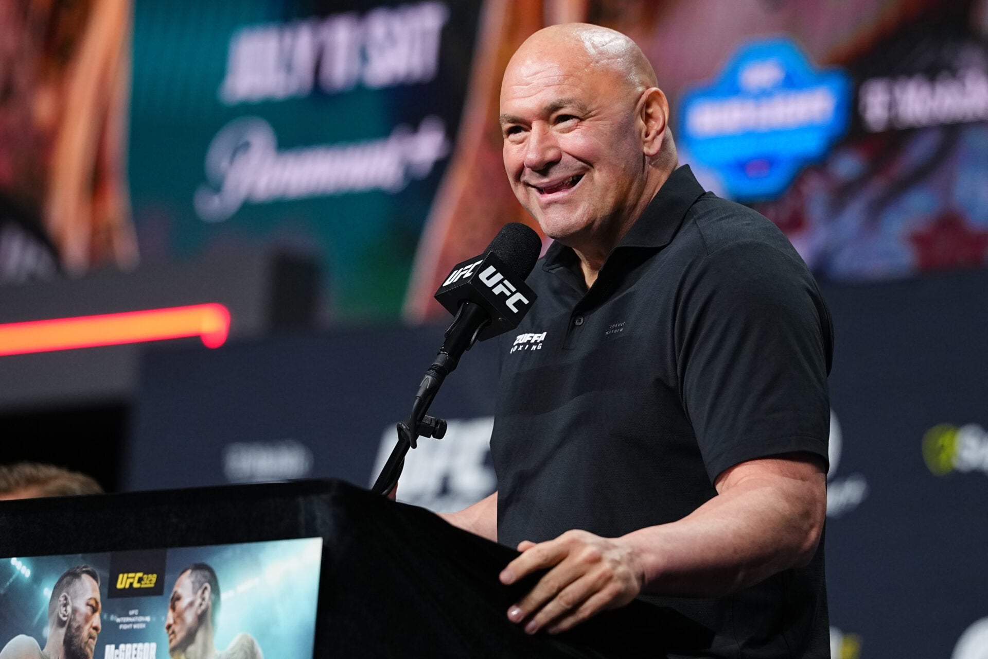 Dana White’s cheeky one-word reply to Usman Nurmagomedov signing rumors after PFL exit