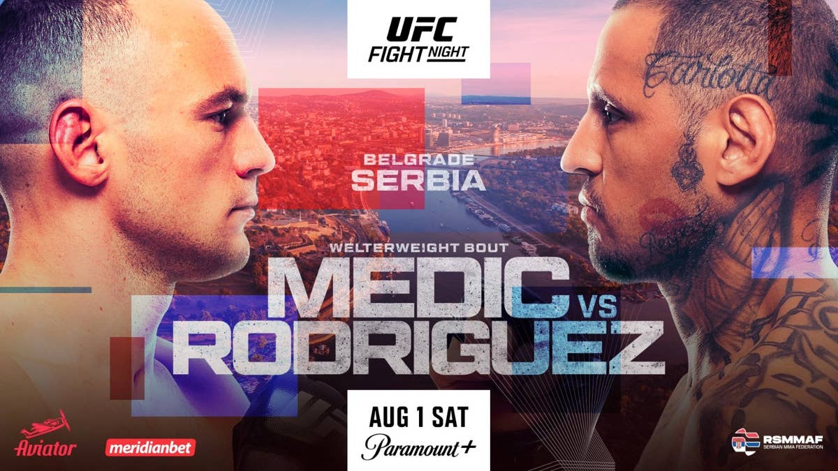 UFC Belgrade: Medic vs. Rodriguez live results