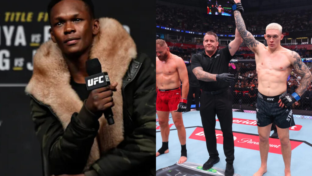 Israel Adesanya wants top 5 ranking for Navajo Stirling following sensational UFC Belgrade finish: “Another day in the office”