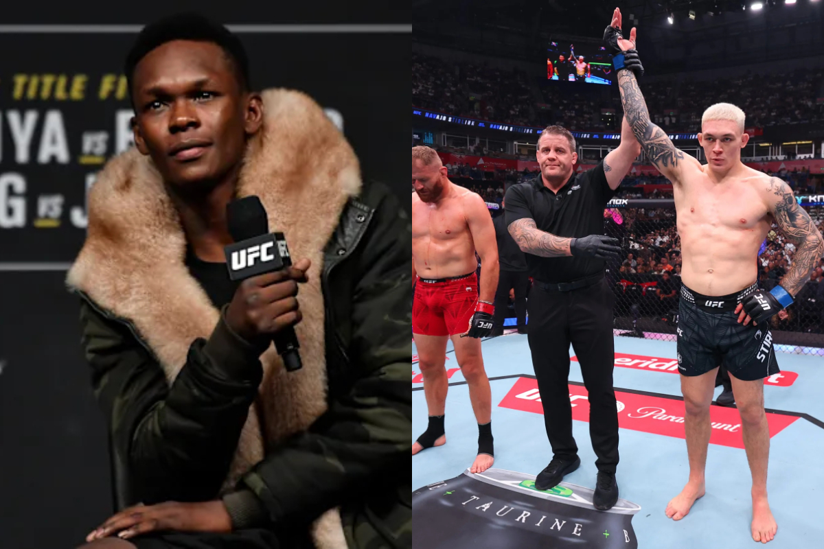 Israel Adesanya wants top 5 ranking for Navajo Stirling following sensational UFC Belgrade finish: “Another day in the office”