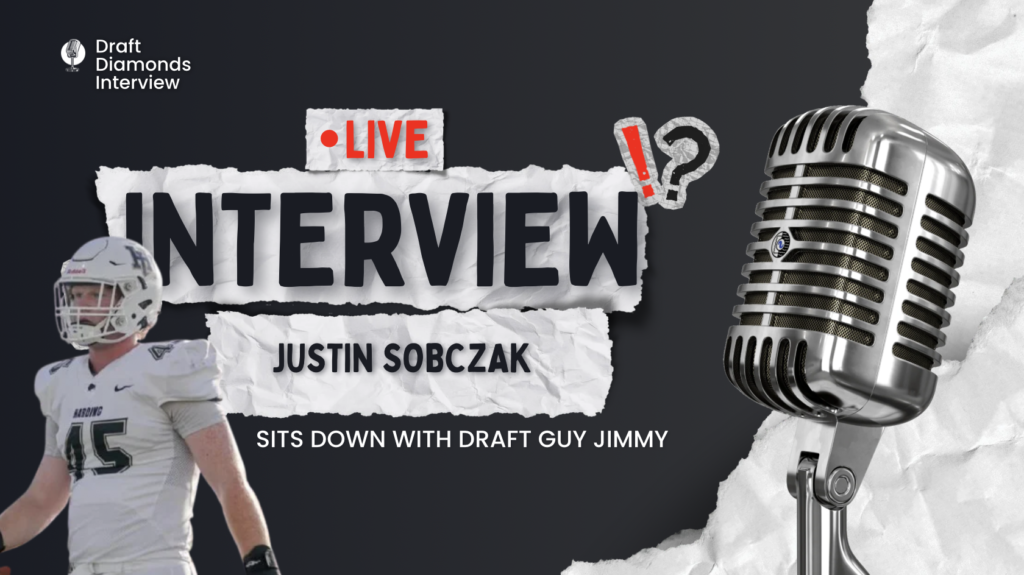 Justin Sobczak, DE, Harding | 2027 NFL Draft Prospect Zoom Interview
