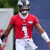 Eagles Training Camp Practice Notes: Jalen Hurts strikes back