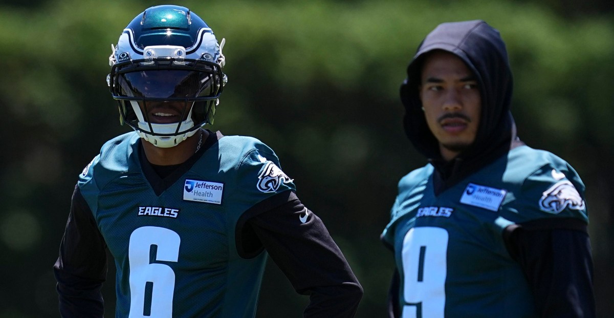 Eagles Training Camp Practice Notes: Offense out of sync as DeVonta Smith and Makai Lemon miss time