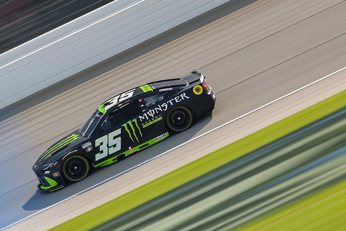 Riley Herbst leads Cup practice in NASCAR’s return to Chicagoland
