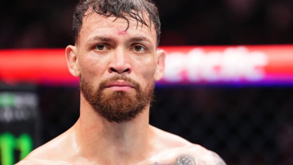 Mauricio Ruffy receives criticism from fans after sharing UFC 331 training footage in UFC legend’s shorts