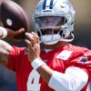 Dak Prescott has been the offensive star early in training camp