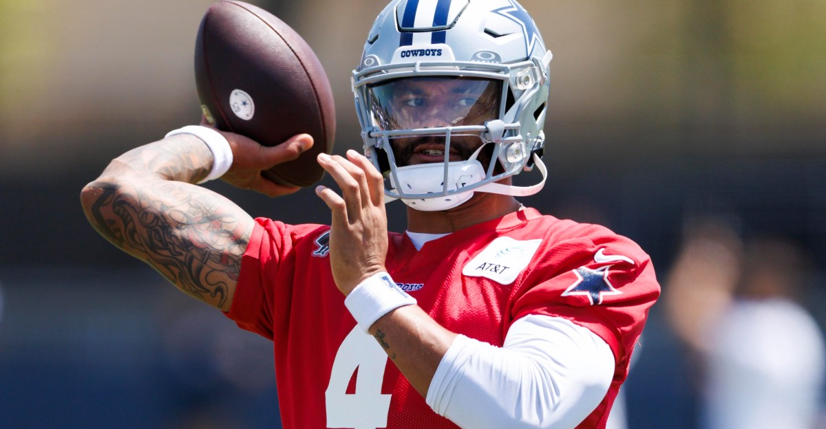 Dak Prescott has been the offensive star early in training camp