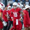 Carson Beck isn’t taking Jacoby Brissett’s job yet, but the Cardinals like what they’re seeing