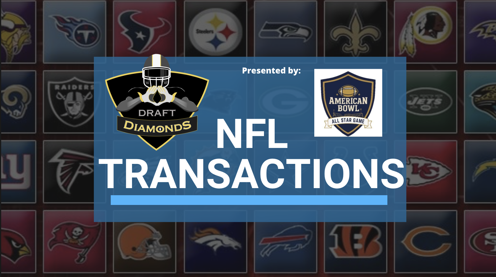 NFL Transactions for August 14th, 2026 | Presented by The American Bowl