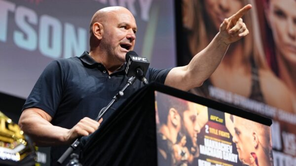 Dana White debuts AI assistant during UFC 330 post-fight press conference to help with continuous problem