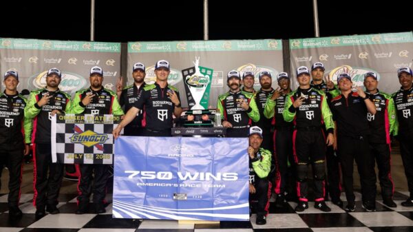 History was made in the NASCAR Cup race at Atlanta